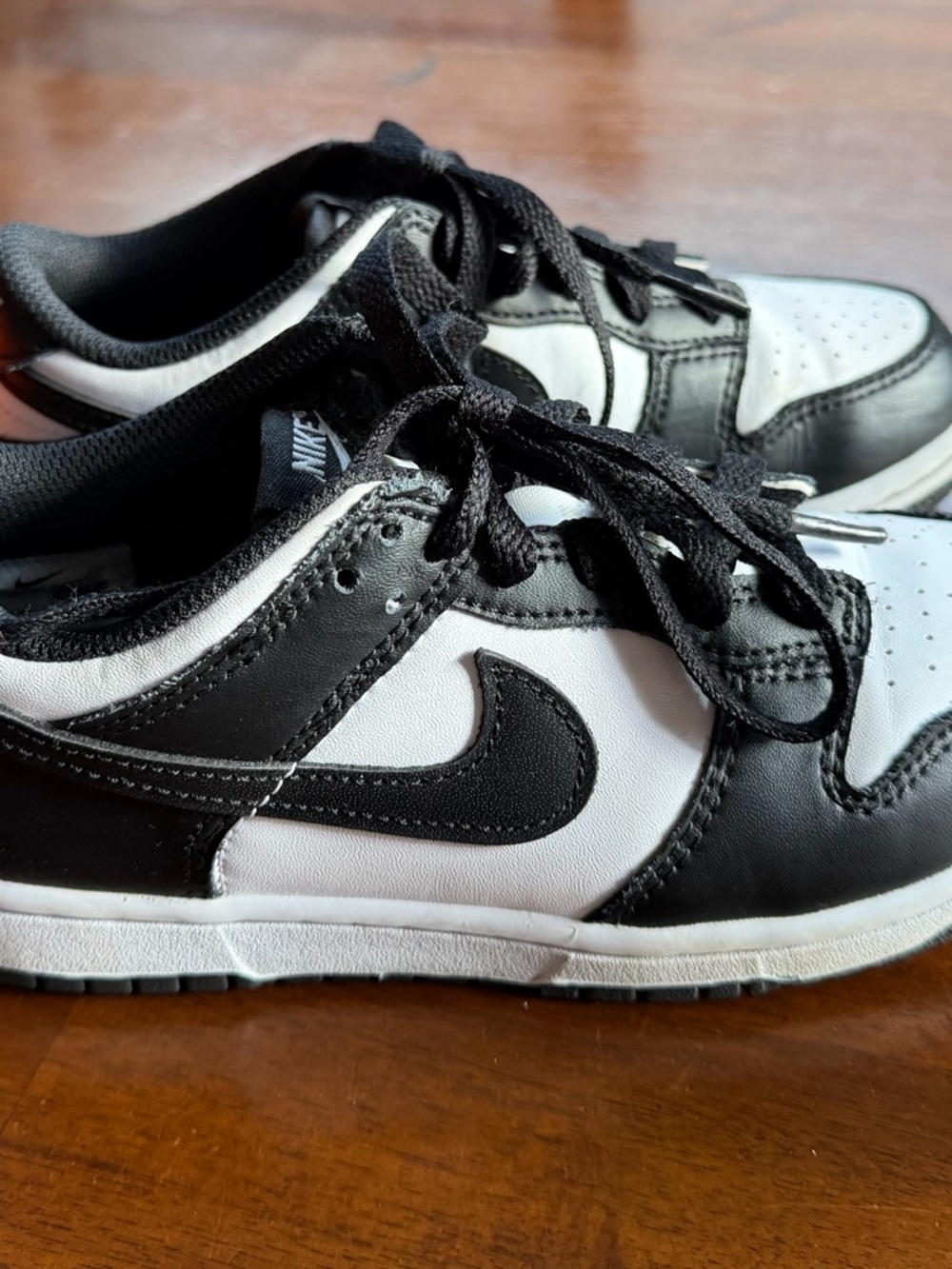 Nike Kids Panda Dunks. Used in new condition. Worn 3 times.